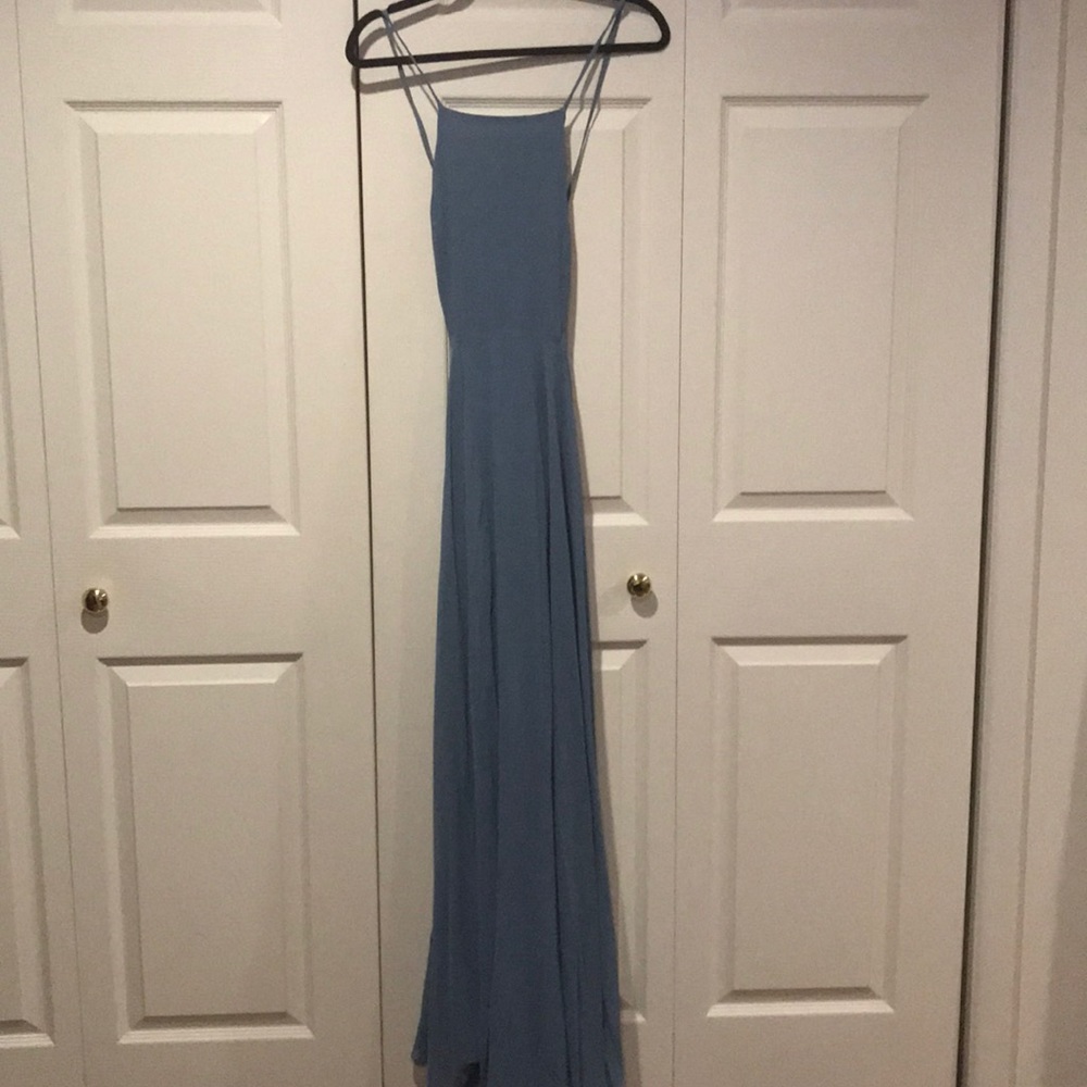 Blue lulus dress